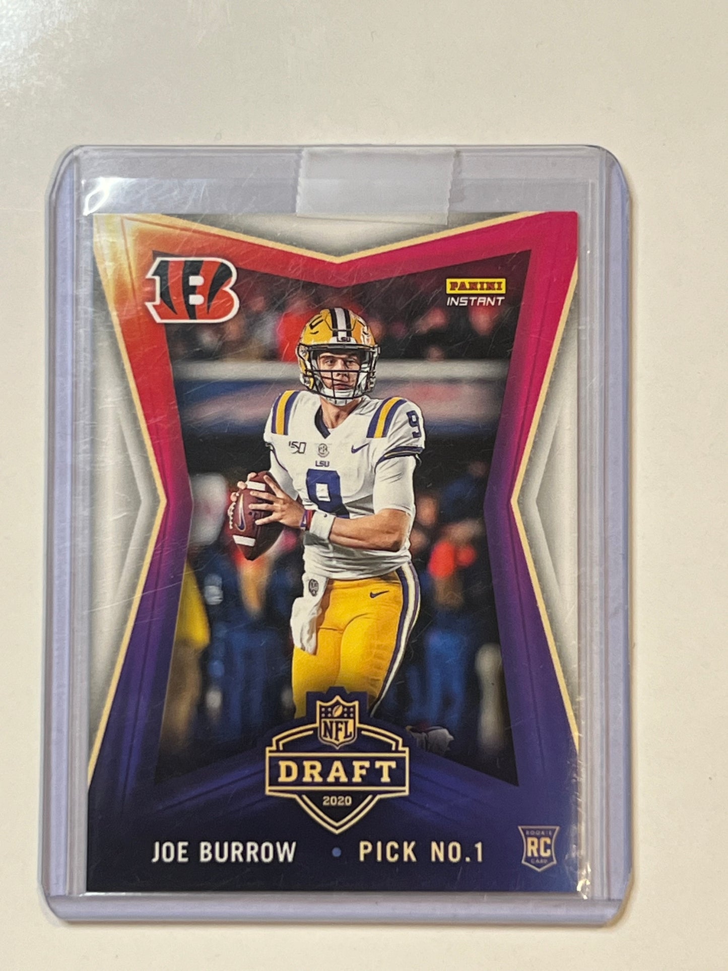 2020 #1 pick PANINI INSTANT DRAFT Joe Burrow BENGALS