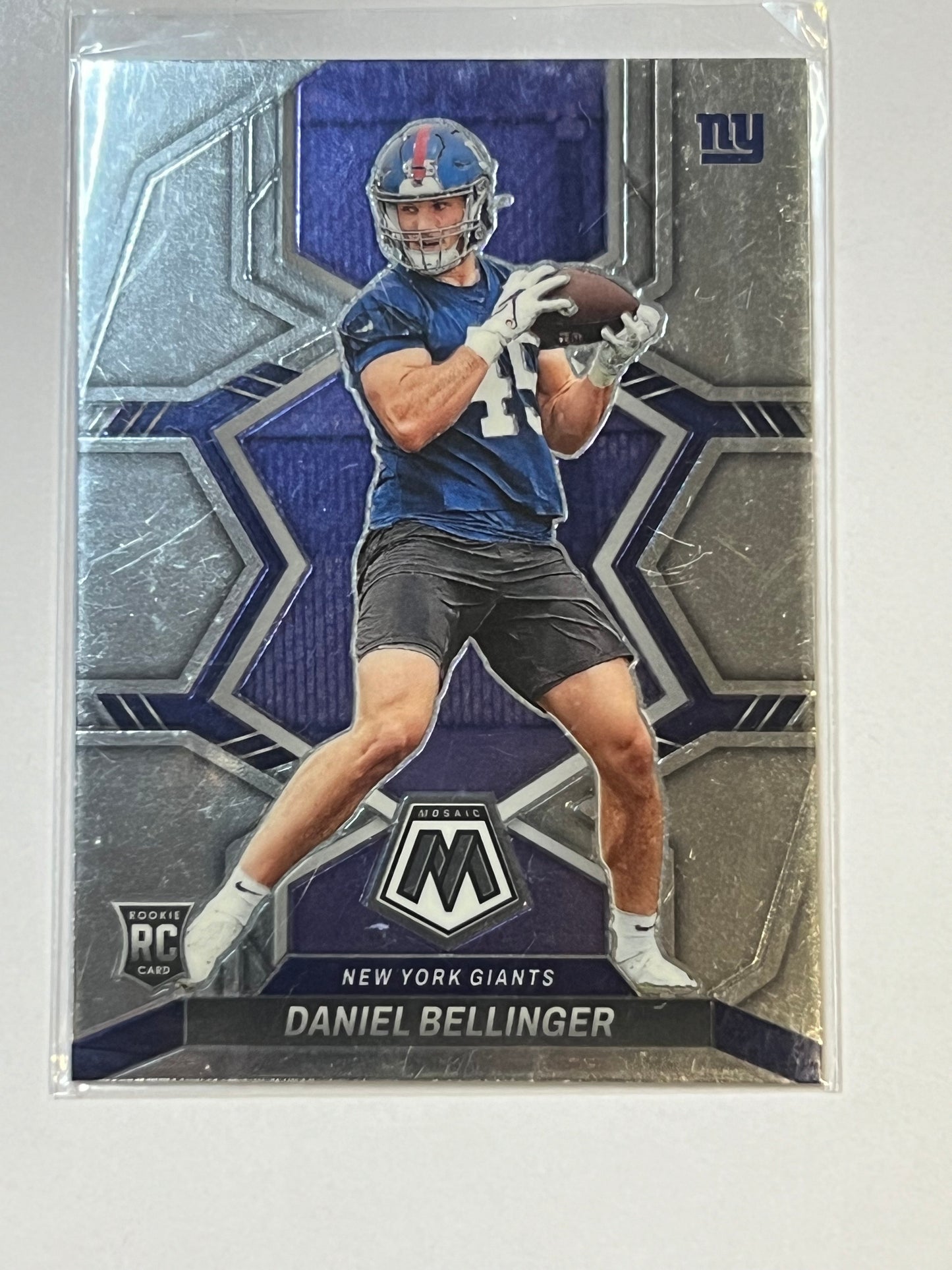 Saquan Barkley 2021 PANINI MOSAIC and Evan Neal, Daniel Bellinger 2021 ROOKIE MOSAICS