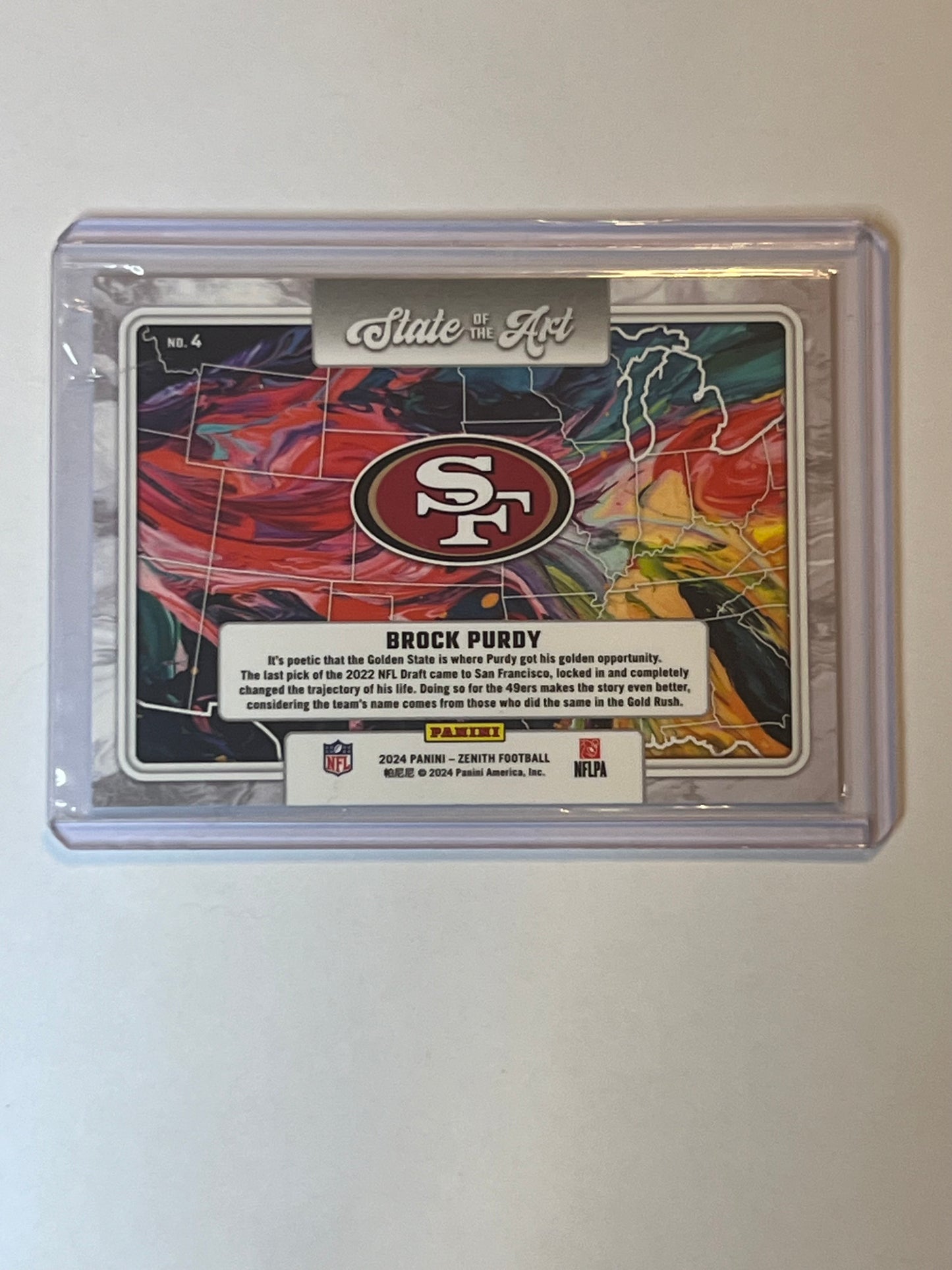 2024 PANINI ZENITH STATE OF THE ART Brock Prudy #4