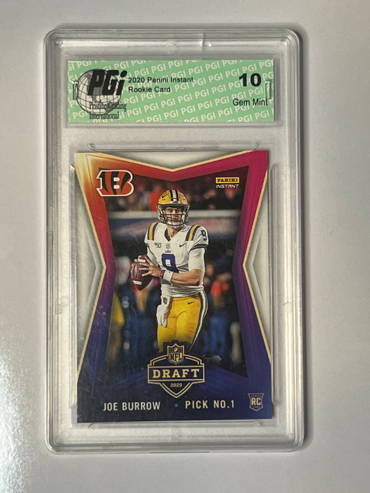 2020 PANINI INSTANT ROOKIE CARD PICK NO. 1 Joe Burrow 1 of 8156