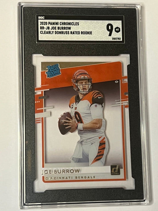 Joe Burrow 2020 PANINI CHRONICLES RATED ROOKIE