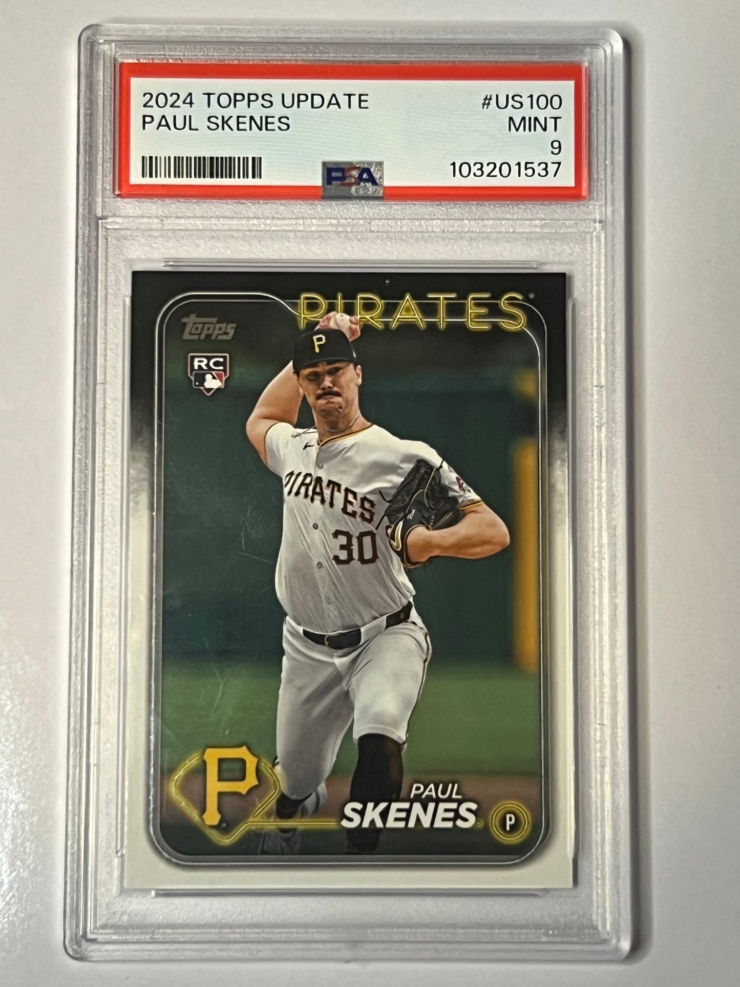2024 TOPPS UPDATE  Paul Skenes ROOKIE CARD