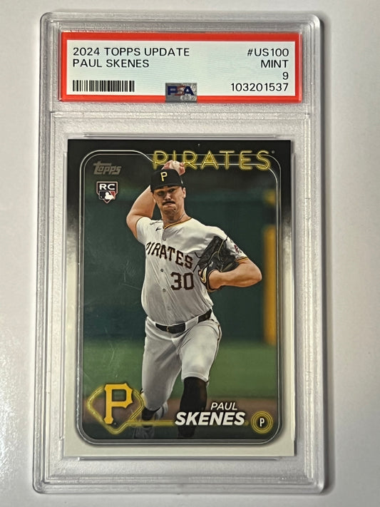 2024 TOPPS UPDATE  Paul Skenes ROOKIE CARD