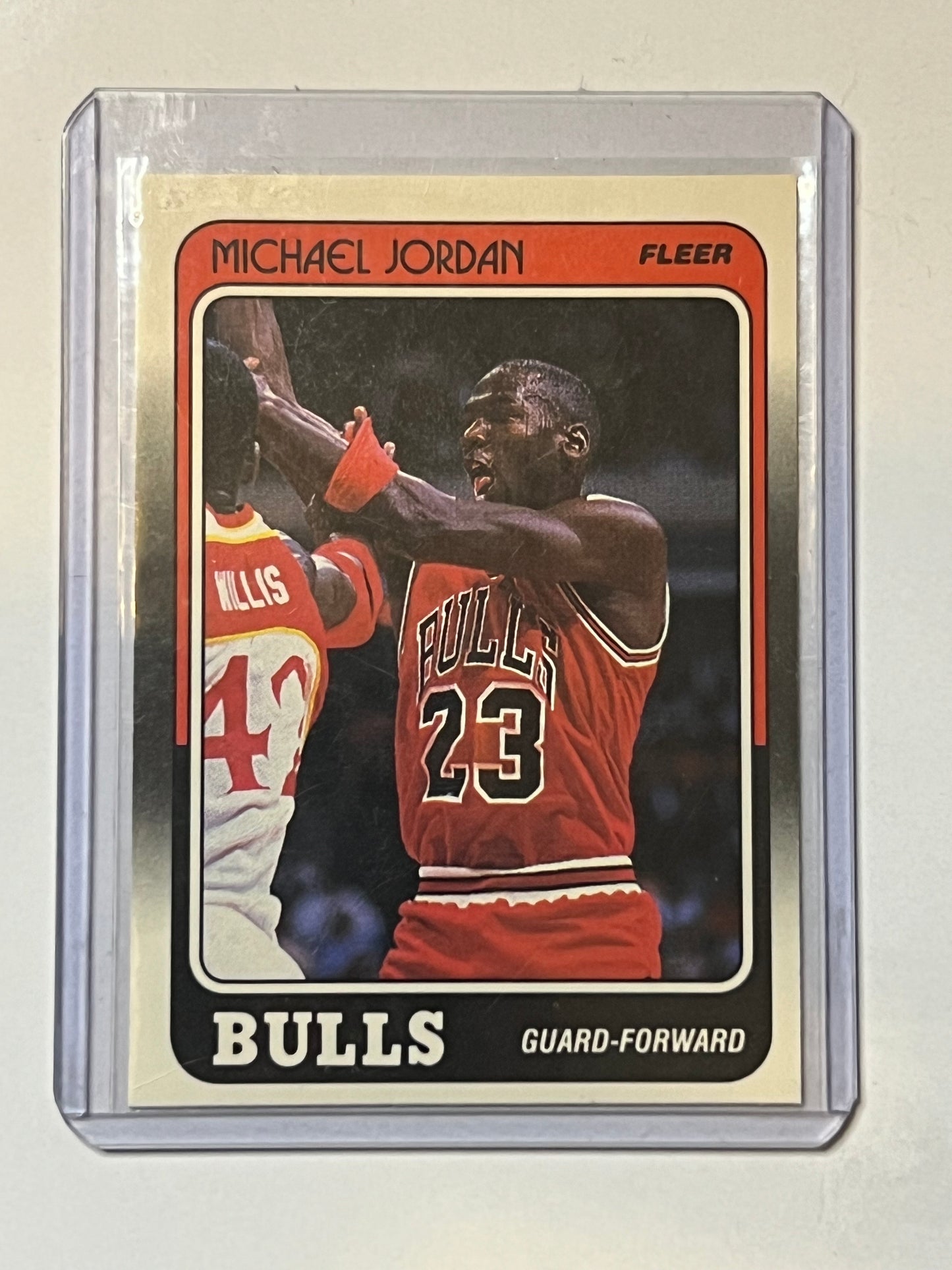 Michael Jordan 1988 FlEER CORP PHILIA OUT OF 132