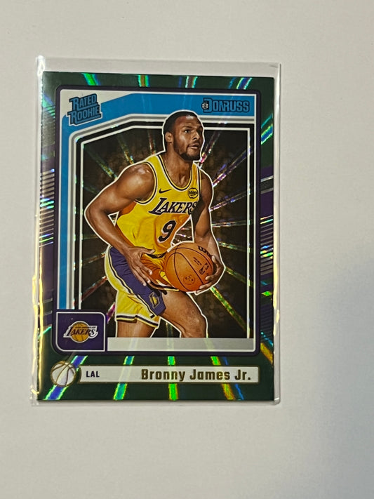 2024 PANINI DONRUSS RATED ROOKIE Bronny James