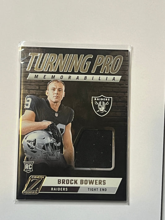 2024 PANINI TURNING PRO MEMORABILIA Brock Bowers PATCH