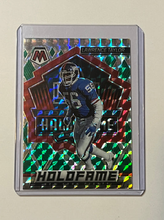 2022 PANINI GREEN MOSAIC PRiZM HOLOFAME Lawrence Taylor