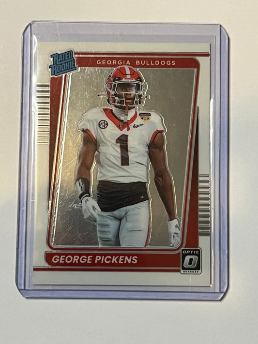 2022 PANINI CHRONICLES DRAFT PICKS DONRUSS OPTIC RATED ROOKIE George Pickens