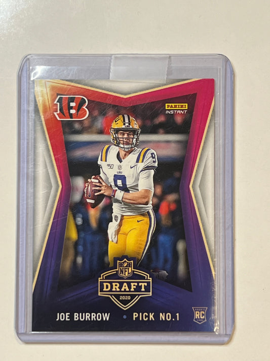 2020 #1 pick PANINI INSTANT DRAFT Joe Burrow BENGALS