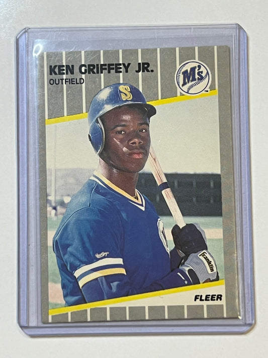 1989 FLEER Ken Griffey Jr. CARD #548