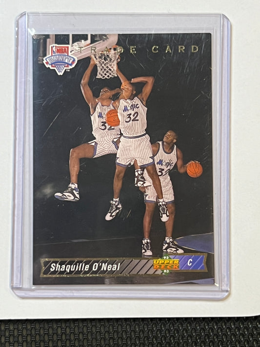1992/93 UPPER DECK Shaquille O’Neal ROOKIE CARD