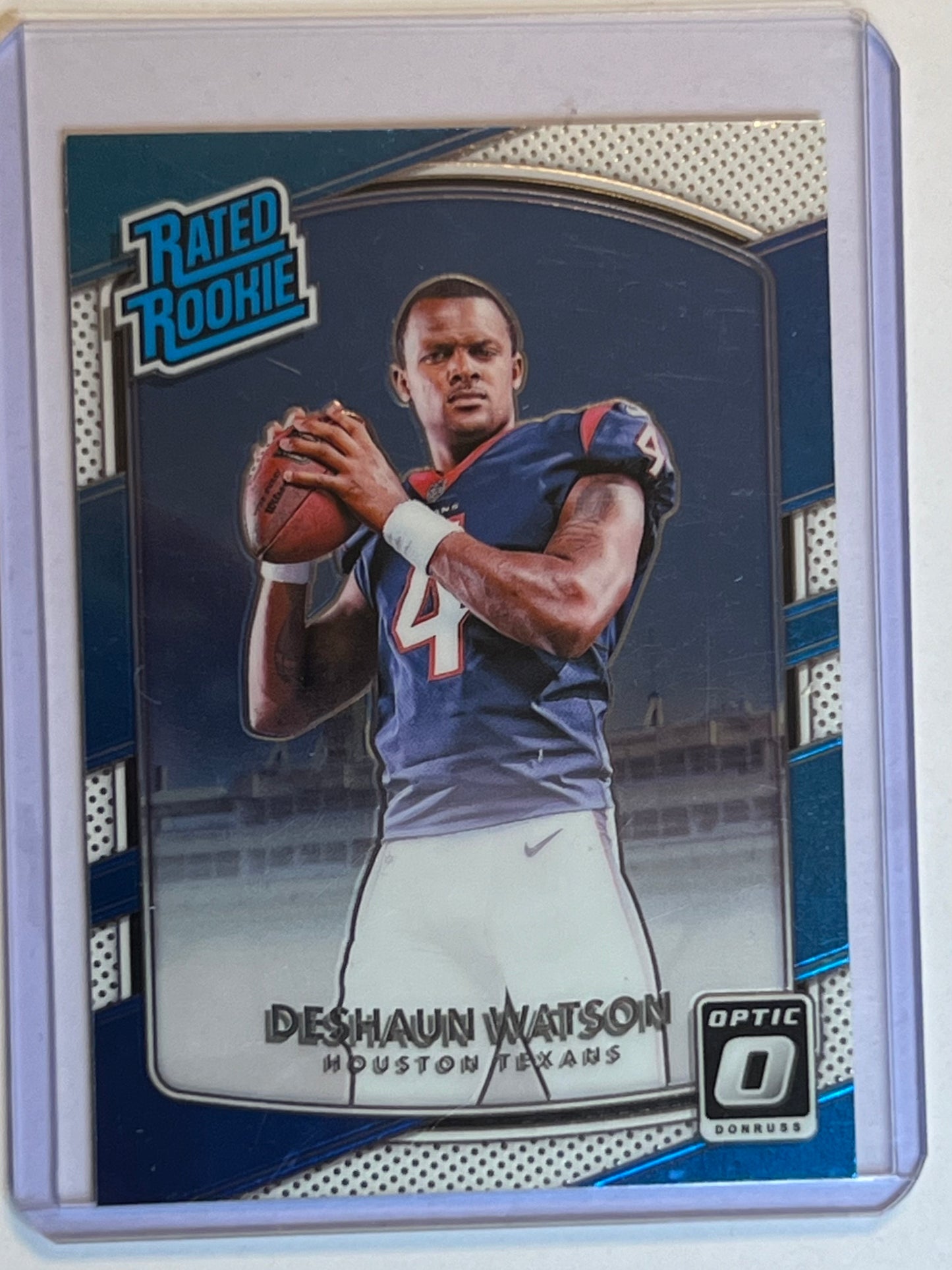 2017 DeShaun Watson PANINI DONRUSS OPTIC RATED ROOKIE HOUSTON TEXANS #195