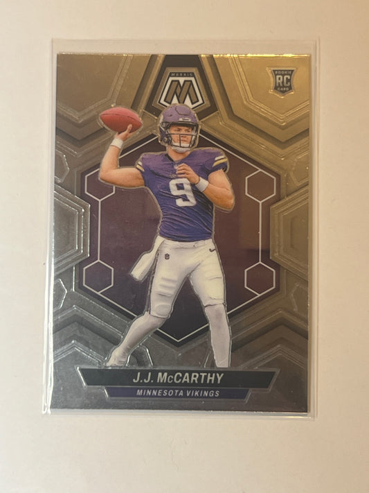 2024 PANINI MOSAIC J.J. McCarthy #310 ROOKIE CARD MINNESOTA VIKINGS