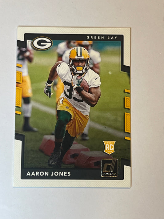 PANINI DONRUSS Aaron Jones RC ROOKIE CARD