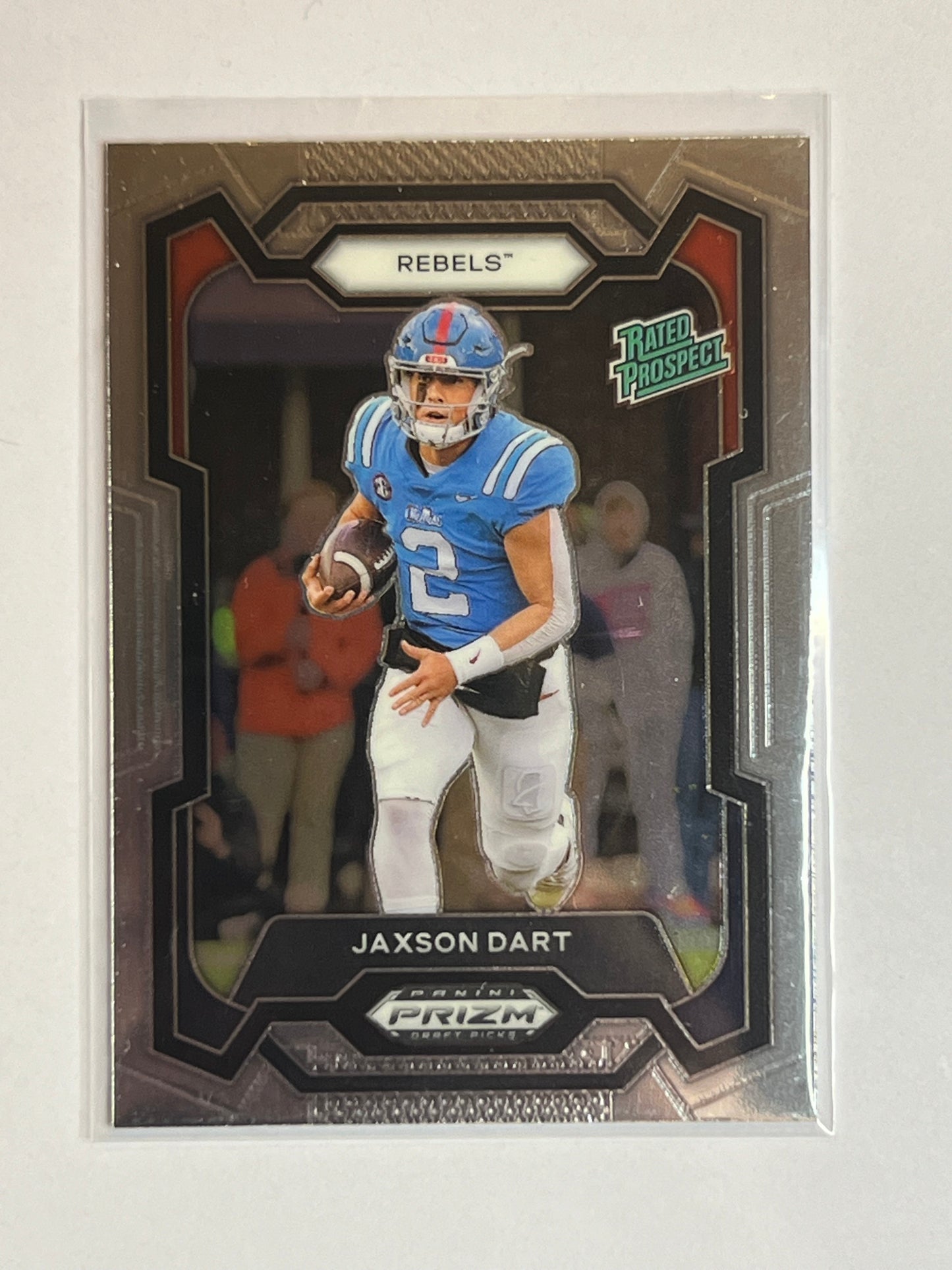 2024 Jaxson Dart PRIZM DRAFT PICKS RATED PROSPECT ROOKIE CARD #147