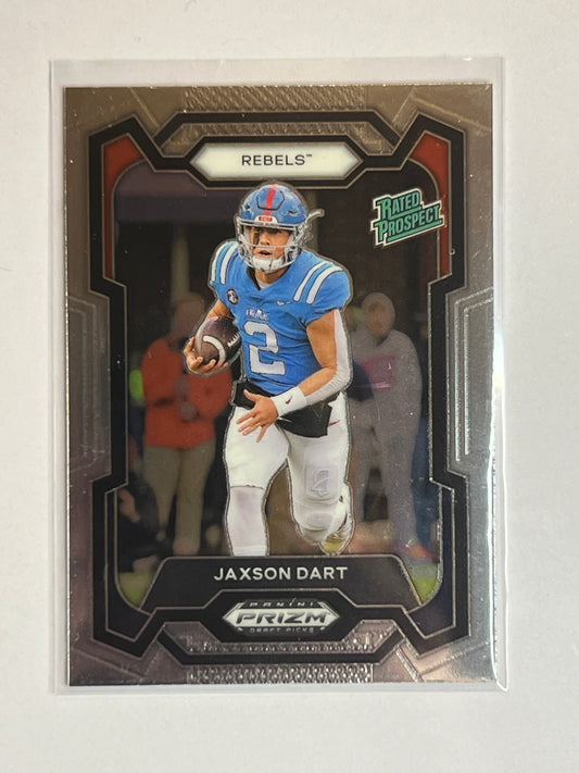 2024 Jaxson Dart PRIZM DRAFT PICKS RATED PROSPECT ROOKIE CARD #147