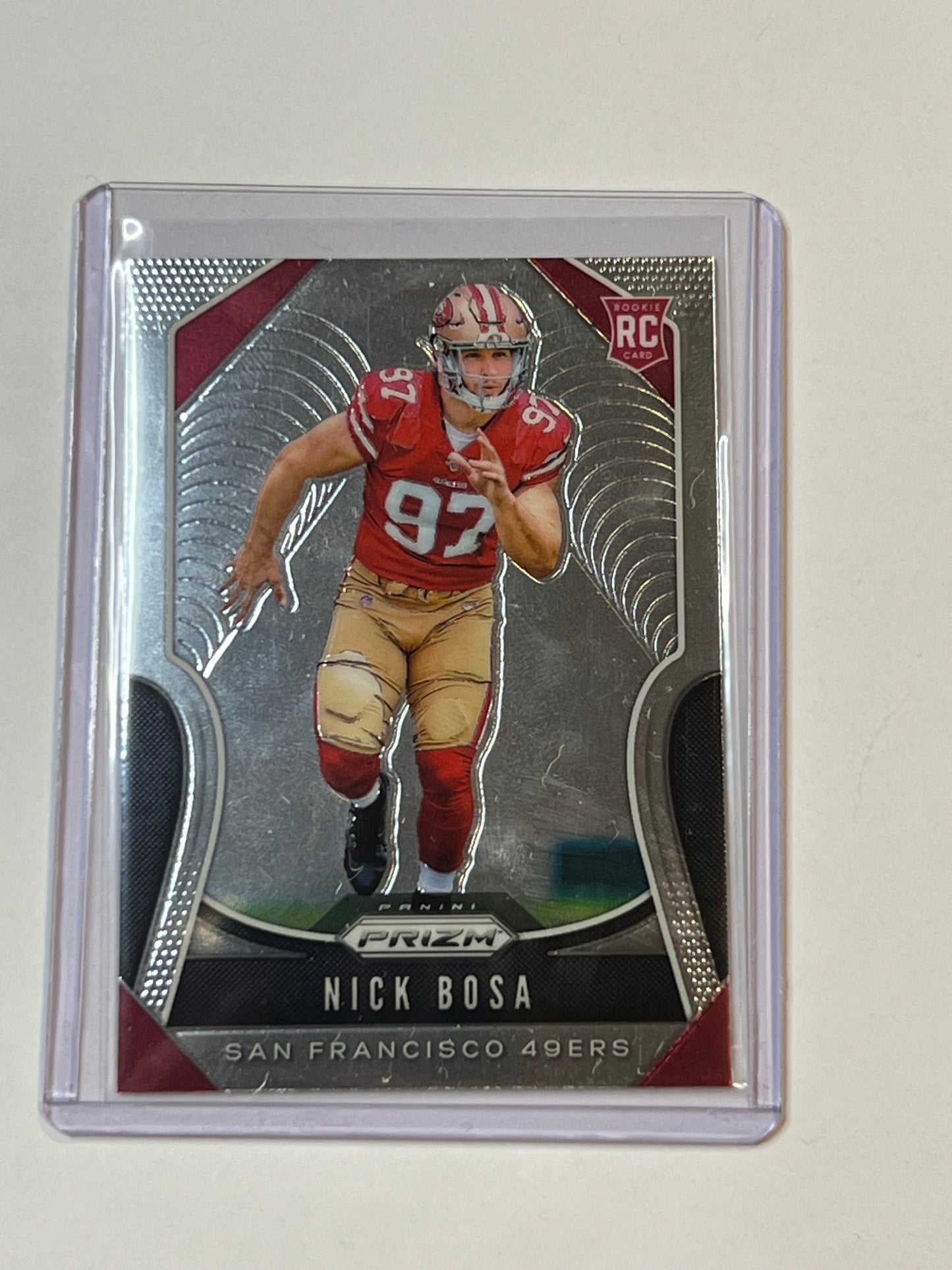 2019 PANINI PRIZM #311 Nick Bosa ROOKIE CARD SAN FRANCISCO 49ERS