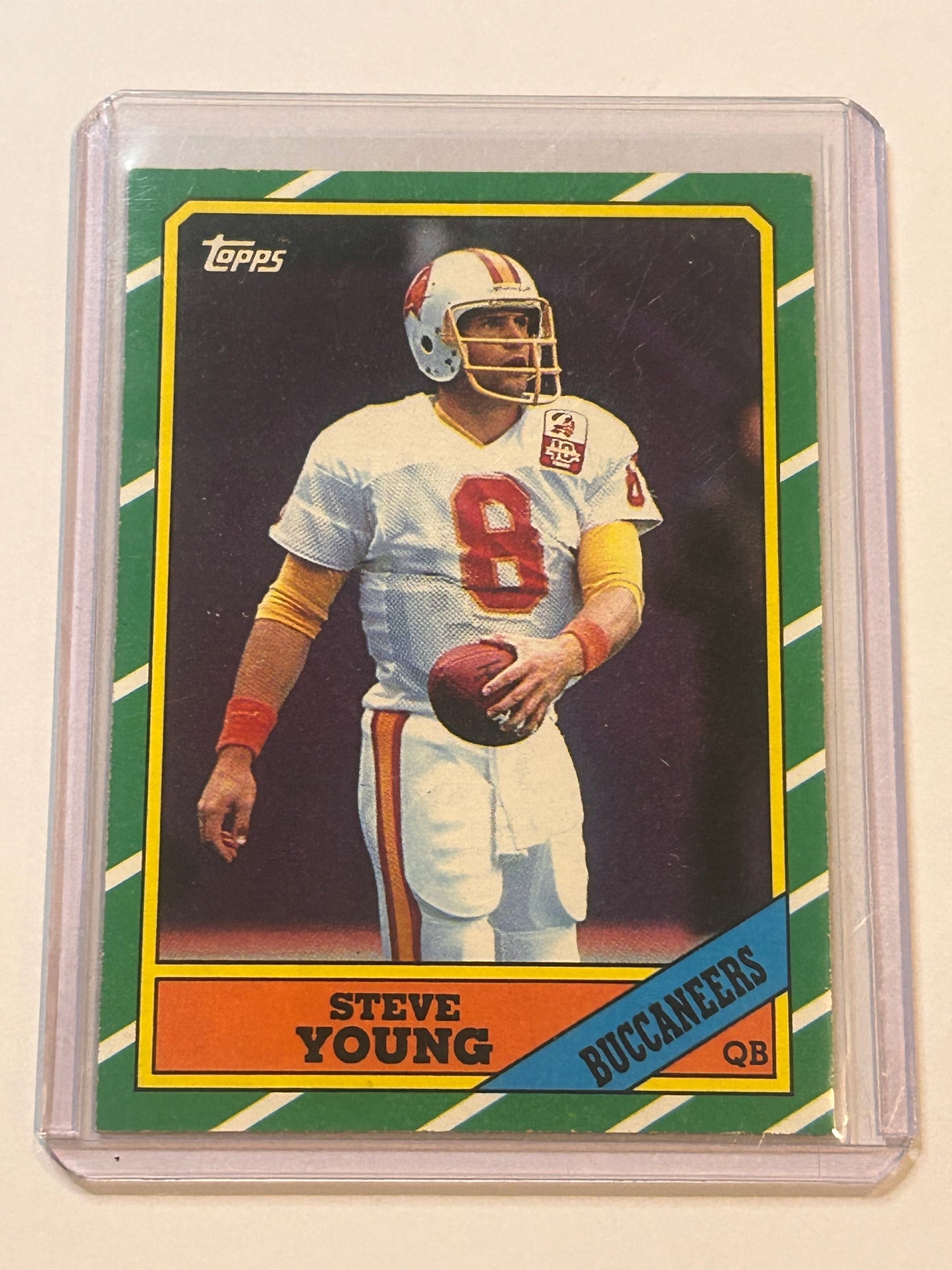 1986 TOPPS Steve Young TAMPA BAY BUCCANEERS #374
