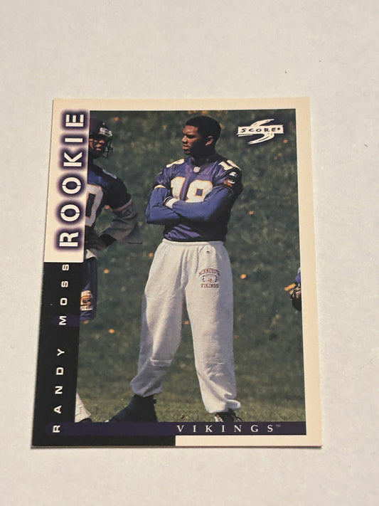 1998 SCORE Randy Moss ROOKIE CARD #235